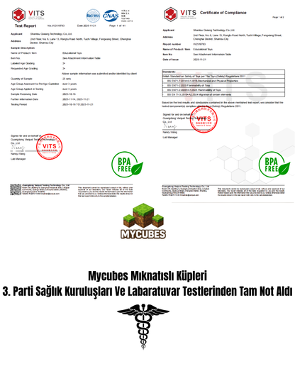 MyCubes Mıknatıslı Küpler