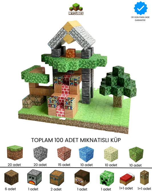 MyCubes Mıknatıslı Küpler