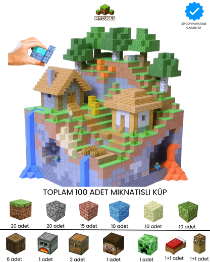 MyCubes Mıknatıslı Küpler